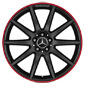 AMG 10-Spoke Wheel マットブラック/レッド
