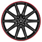 AMG 10-Spoke Wheel マットブラック/レッド