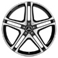 AMG 5-Twin-Spoke Wheel ブラック/ハイシーン