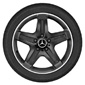 AMG Multi-Spoke Wheel マットブラック